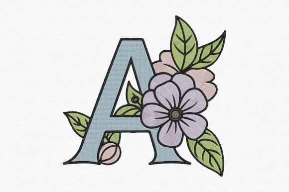 A Floral Alphabet Embroidery Design: A Maker’s Review