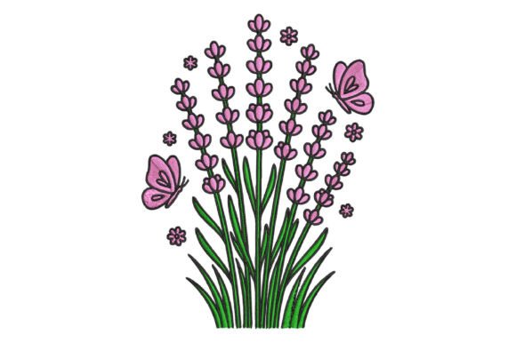 Lavender Flower Embroidery Design: A Business Review