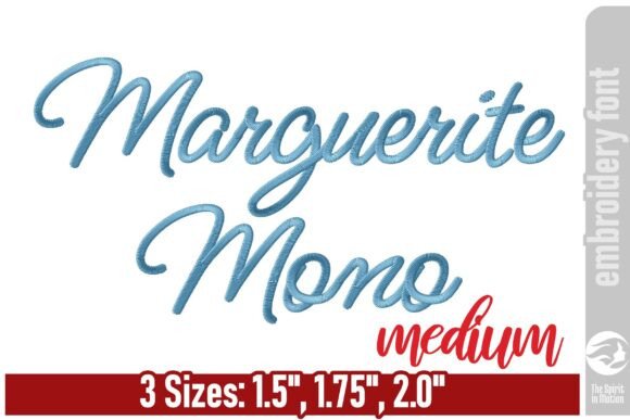 Marguerite Monoline Embroidery Font Review