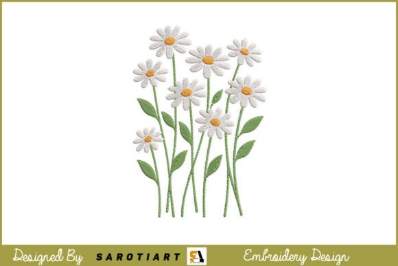 Meadow Daisy Cluster Embroidery: A Designer's Review