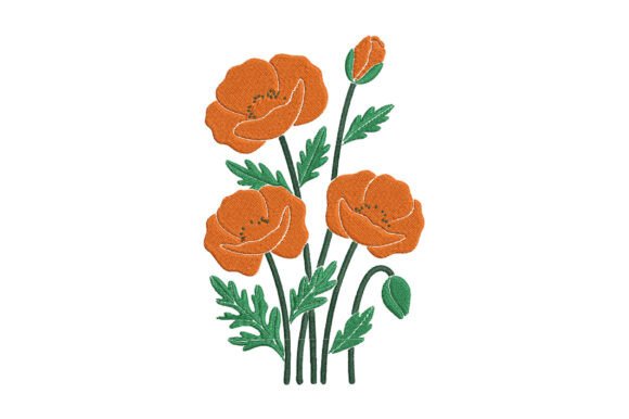 Orange Poppies Embroidery Design: A Maker’s Review