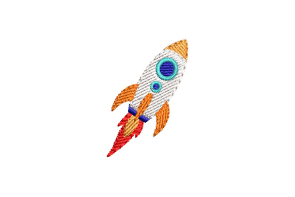 Space Rocket Embroidery Design: Holiday Review