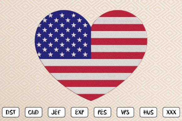 USA Heart Embroidery Design: A Maker's Review